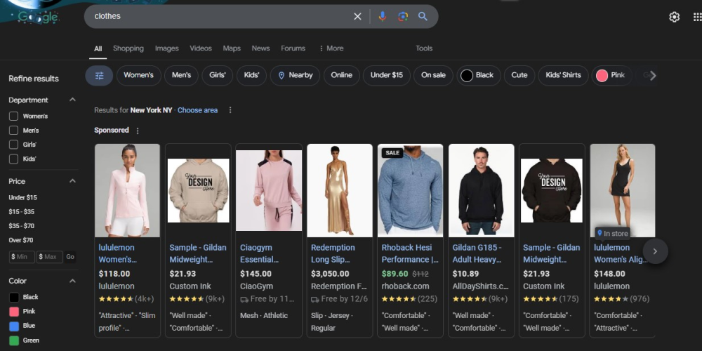Shopping Ads